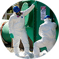 Protección para la eliminación de asbestos